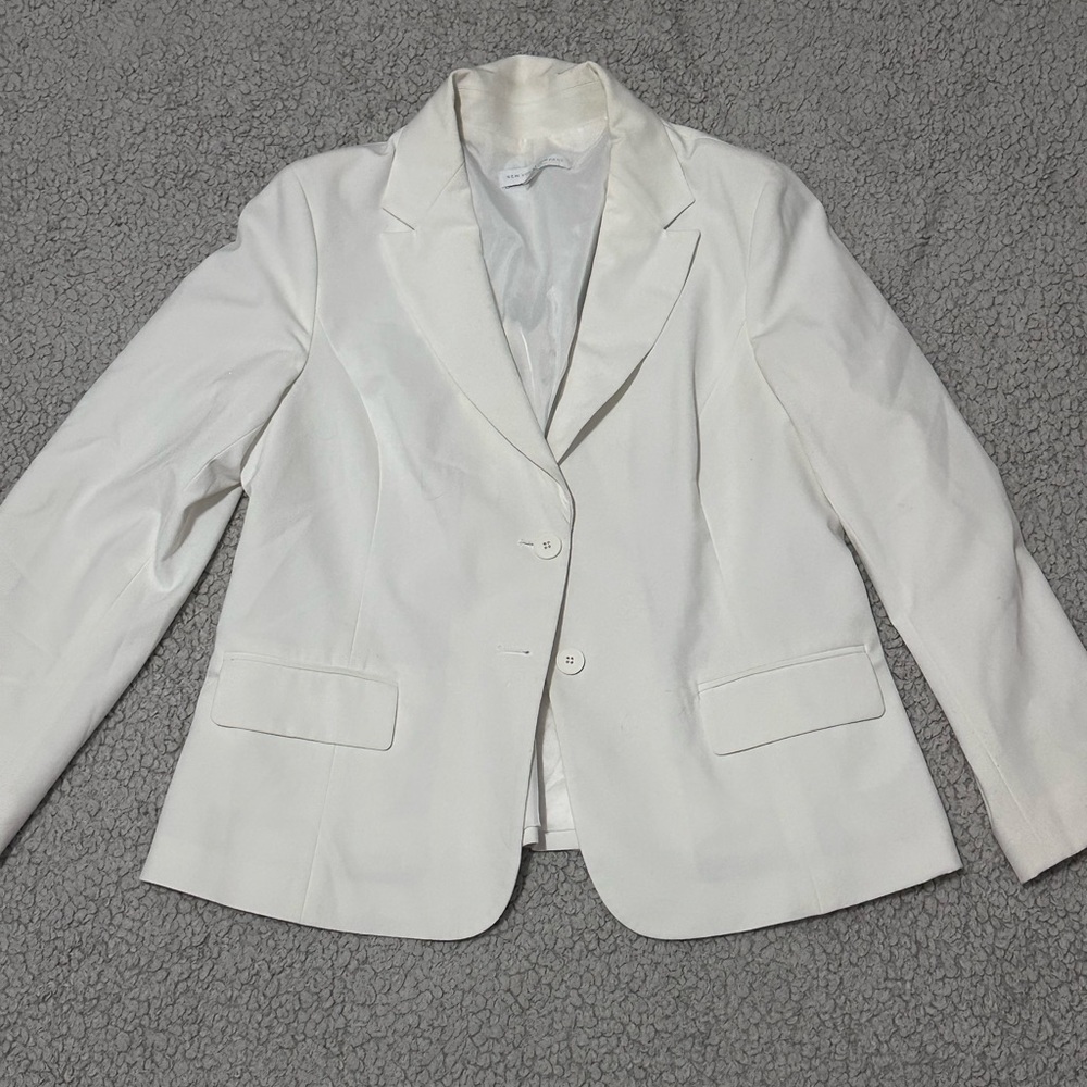 Source Unknown Classic White Blazer